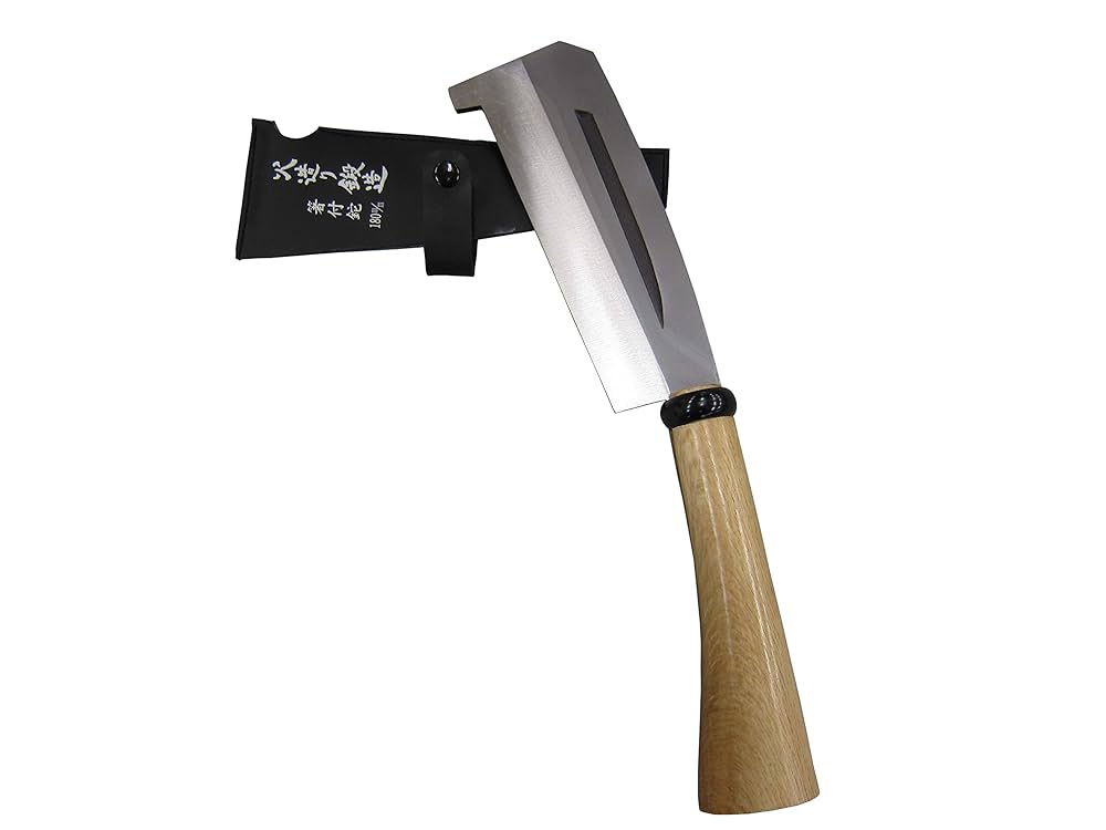 ビンテージ品!鉈 Amazon | 五十嵐刃物工業 鋼典 鋼付 箸付鉈 180mm C-7 | なた